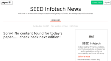 news.seedinfotech.com