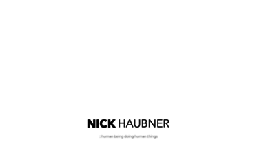 nickhaubner.com