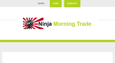 ninjamorningtrade.com