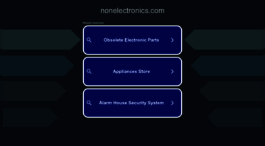 nonelectronics.com