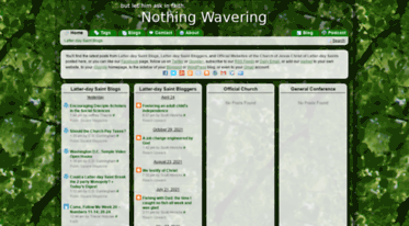 nothingwavering.org