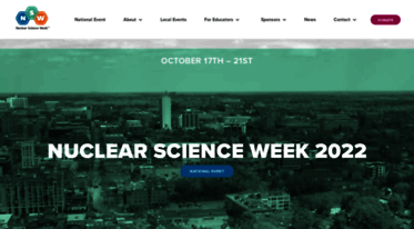 nuclearscienceweek.org