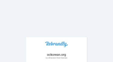 ockorean.org