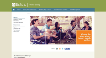 onlinedining.depaul.edu