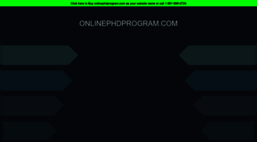 onlinephdprogram.com