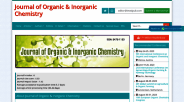 organic-inorganic.imedpub.com