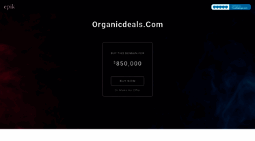 organicdeals.com