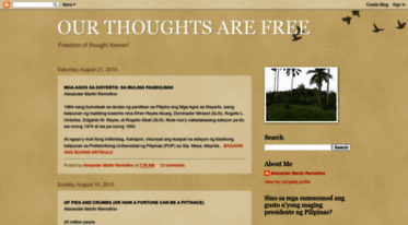 ourthoughtsarefree.blogspot.com