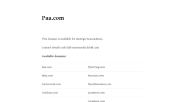 paa.com