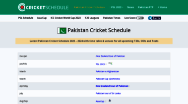 pakistan.cricketschedule.com
