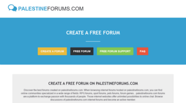 palestineforums.com