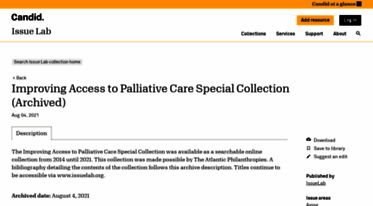 palliativecare.issuelab.org