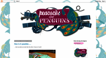 peacocksandpenguins.blogspot.com