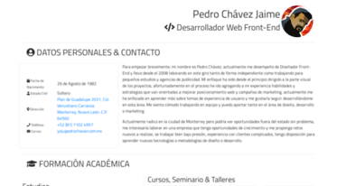 pedrochavez.com.mx