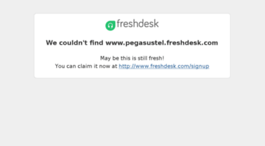 pegasustel.freshdesk.com