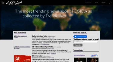 pegida.trendolizer.com