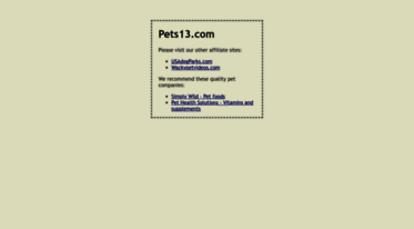 pets13.com