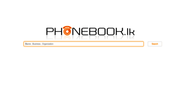 phonebook.lk