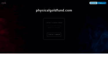 physicalgoldfund.com