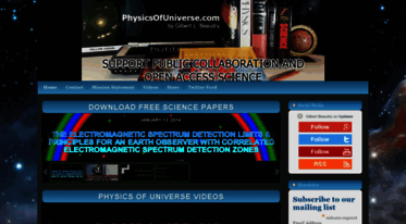 physicsofuniverse.com