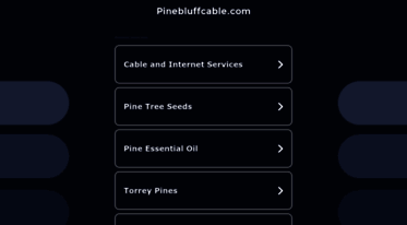 pinebluffcable.com