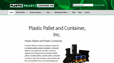 plasticpalletandcontainer.com