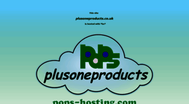 plusoneproducts.co.uk