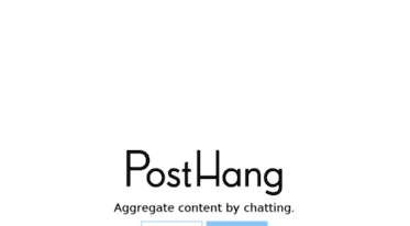 posthang.com