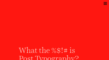 posttypography.com