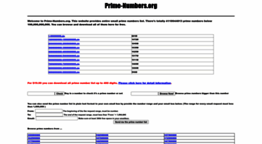 prime-numbers.org