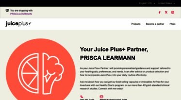 prisca.juiceplus.com