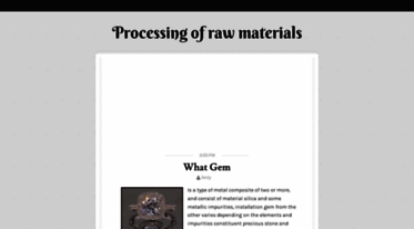processing-of-raw-materials.blogspot.com