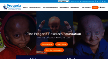progeriaresearch.com