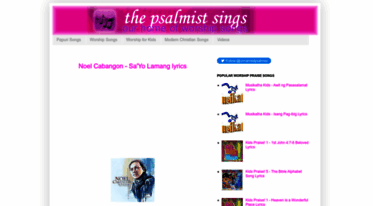 psalmist-sings.blogspot.com