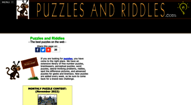 puzzlesandriddles.com