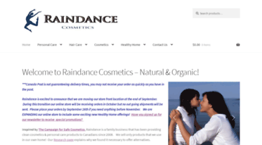 raindancecosmetics.com