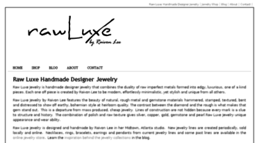 rawluxejewelry.com