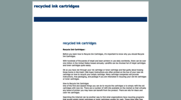 recycledinkcartridges.blogspot.com