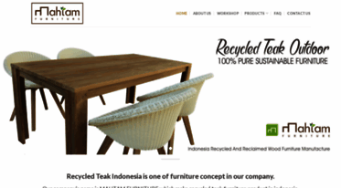 recycledteakindonesia.com