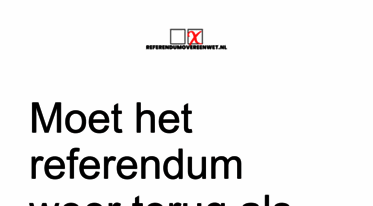 referendumovereenwet.nl