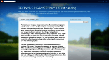 refinancingsage.blogspot.com