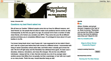 remembering-my-journey.blogspot.com