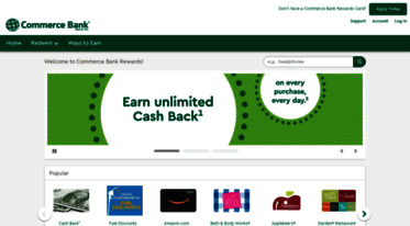 rewards.commercebank.com
