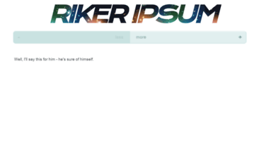 rikeripsum.com