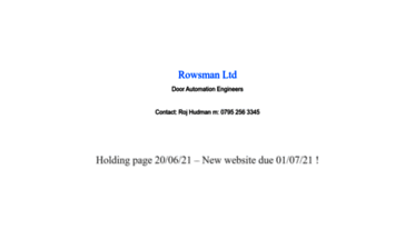 rowsman.co.uk