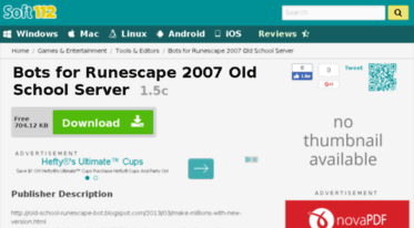 runescape-old-school-2007-server-bot.soft112.com