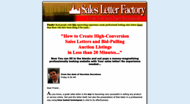 salesletterfactory.com