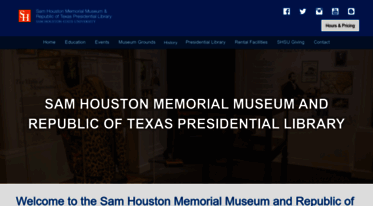 samhoustonmemorialmuseum.com