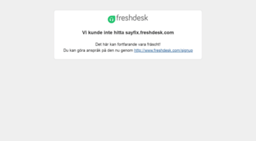 sayfix.freshdesk.com
