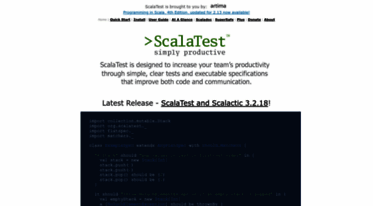 scalatest.org